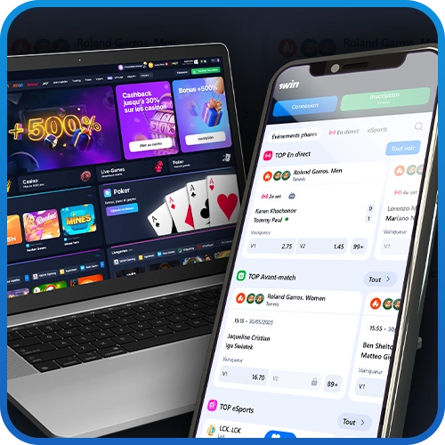 Pariez sur 1win depuis votre téléphone et votre ordinateur.