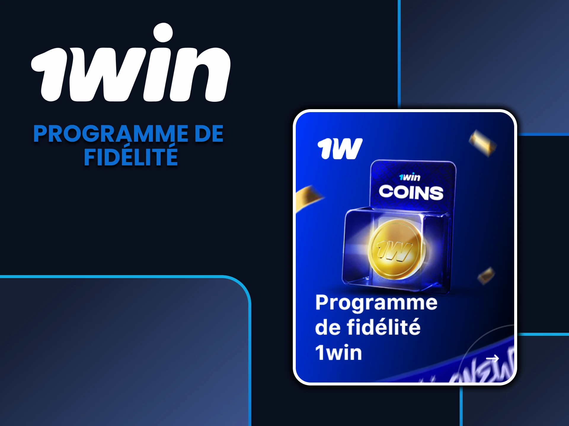 Participez au programme de fidélité de 1win.
